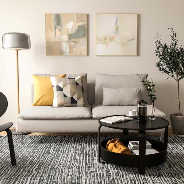 Диван Ikea Soderhamn (5483808) Ткань / Бежевый photo 2 Диван Ikea Soderhamn (5483808) Ткань / Бежевый photo 2