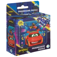 Puzzle DoDo Batwheels Progressive 3+/ Numărul de piese: 20