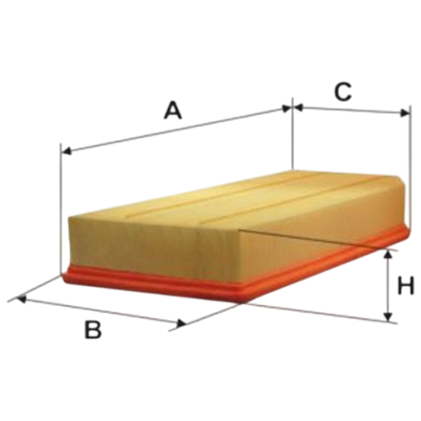 Filtru de aer Wix Filters WA6705 WX-WA6705 photo 7