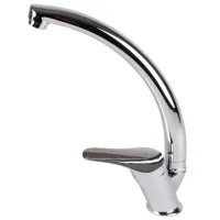 Baterie pentru bucătărie SanDonna F1069 Mono comandă / Pivotantă / Alamă / Inox photo 2