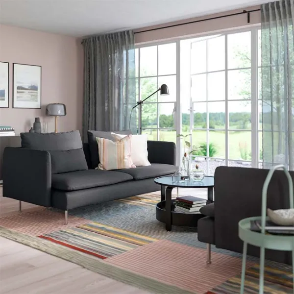 Диван Ikea Soderhamn (5483808) Ткань / Тёмно-серый photo 2 Диван Ikea Soderhamn (5483808) Ткань / Тёмно-серый photo 2