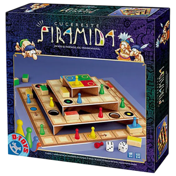 Настольная игра D-TOYS Conquer the pyramid 4+/ Стратегия photo 1