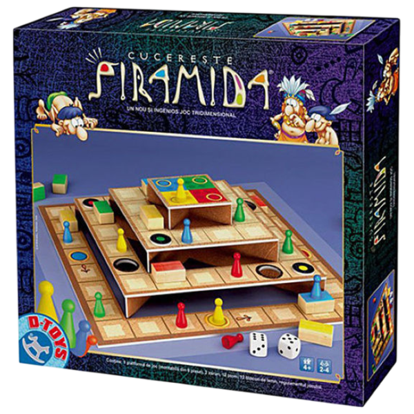 Настольная игра D-TOYS Conquer the pyramid 4+/ Стратегия photo 1
