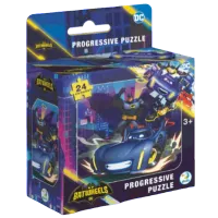 Puzzle DoDo Batwheels Progressive 3+/ Numărul de piese: 24