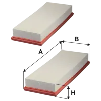 Filtru de aer Wix Filters WA6587 WX-WA6587