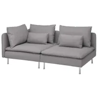 Диван Ikea Soderhamn (5483803) Ткань / Серый