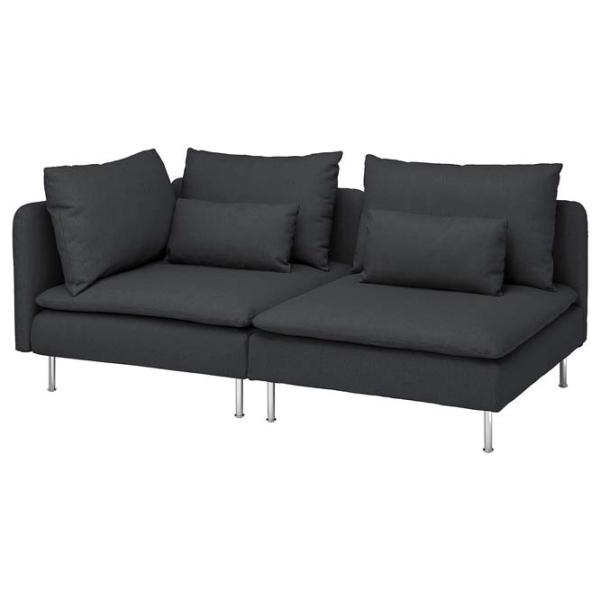Canapea Ikea Soderhamn (5483804) Stofă / Dark Gray photo 1