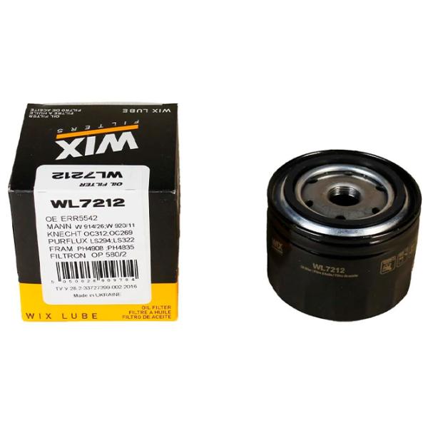Filtru de ulei Wix Filters WL7212 WX-WL7212 photo 3 Filtru de ulei Wix Filters WL7212 WX-WL7212 photo 3