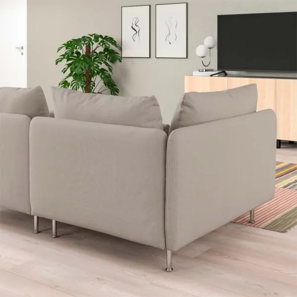 Canapea Ikea Soderhamn (5483807) Stofă / Light-Beige photo 2