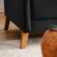 Canapea Ikea Linanas (5455382) Stofă / Dark Gray photo 5