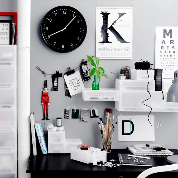 Настенные часы Ikea Bondis Настенный / Кварцевый photo 4 Настенные часы Ikea Bondis Настенный / Кварцевый photo 4