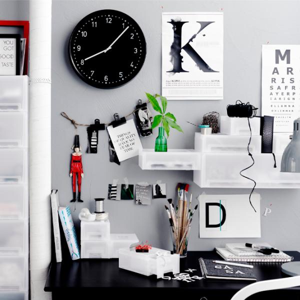 Настенные часы Ikea Bondis Настенный / Кварцевый photo 4 Настенные часы Ikea Bondis Настенный / Кварцевый photo 4