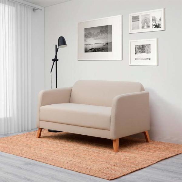 Canapea Ikea Linanas (5416042) Stofă / Beige photo 3