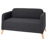 Canapea Ikea Linanas (5445246) Stofă / Dark Gray