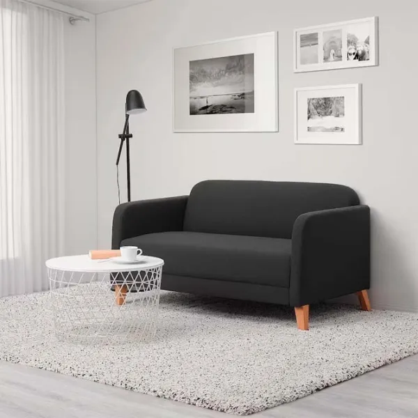 Canapea Ikea Linanas (5445246) Stofă / Dark Gray photo 3