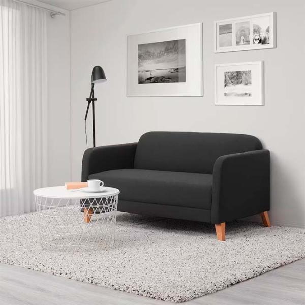 Canapea Ikea Linanas (5445246) Stofă / Dark Gray photo 3