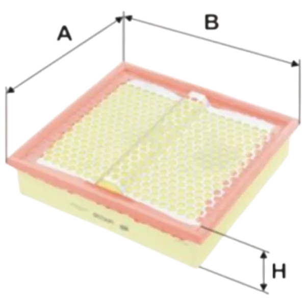 Filtru de aer Wix Filters WA6198 WX-WA6198 photo 6