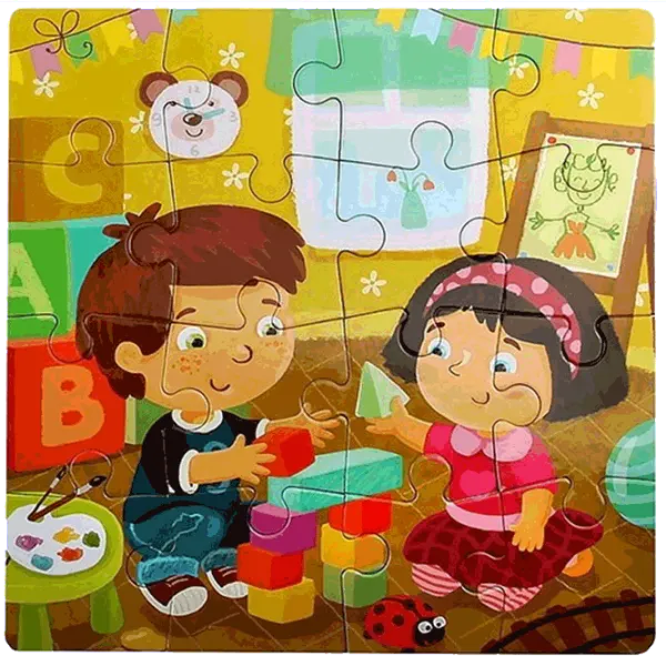 Puzzle DoDo Daily Routines 3+/ Количество деталей: 72 photo 5