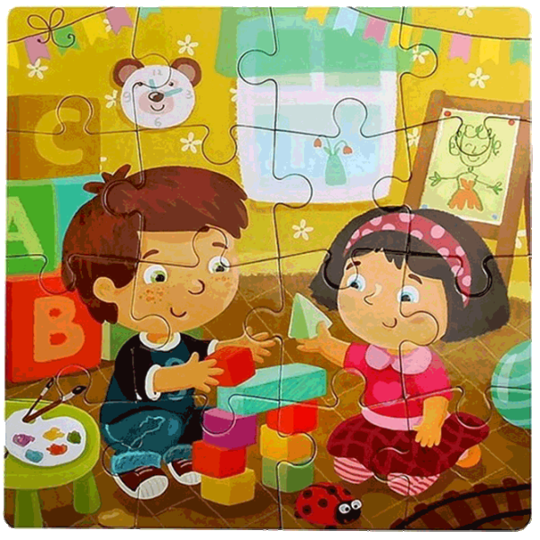 Puzzle DoDo Daily Routines 3+/ Количество деталей: 72 photo 5