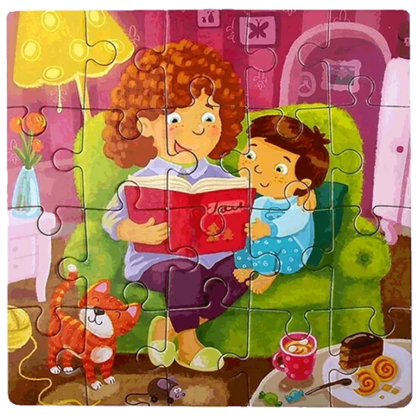 Puzzle DoDo Daily Routines 3+/ Количество деталей: 72 photo 6
