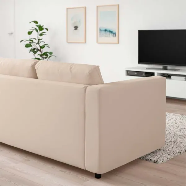 Canapea Ikea Vimle (5357312) Stofă / Beige photo 2