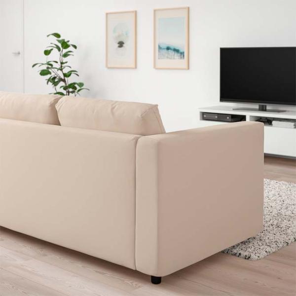 Canapea Ikea Vimle (5357312) Stofă / Beige photo 2