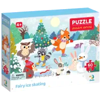 Puzzle DoDo Fairy Ice Skating 4+/ Numărul de piese: 60