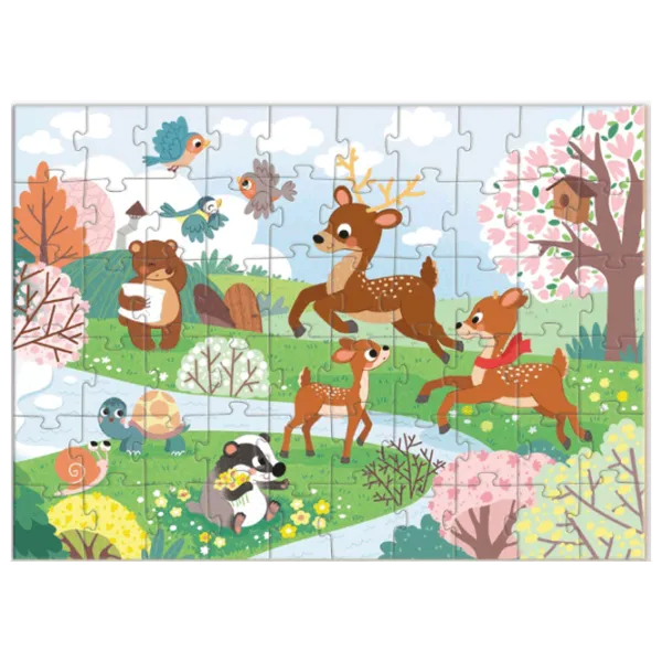 Puzzle DoDo Spring Blossom 4+/ Numărul de piese: 60 photo 3