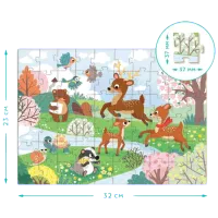 Puzzle DoDo Spring Blossom 4+/ Numărul de piese: 60 photo 3