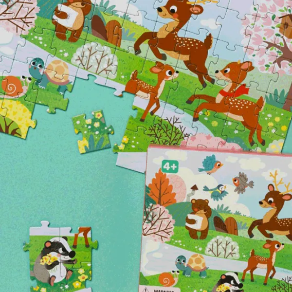 Puzzle DoDo Spring Blossom 4+/ Numărul de piese: 60 photo 7