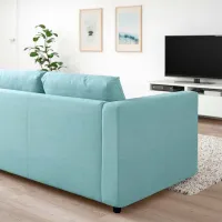Canapea Ikea Vimle (5376014) Stofă / Light Blue photo 4