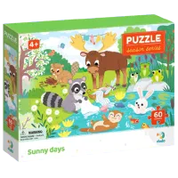 Puzzle DoDo Sunny Days 4+/ Numărul de piese: 60