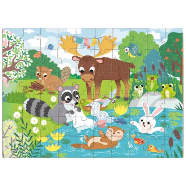 Puzzle DoDo Sunny Days 4+/ Количество деталей: 60 photo 2