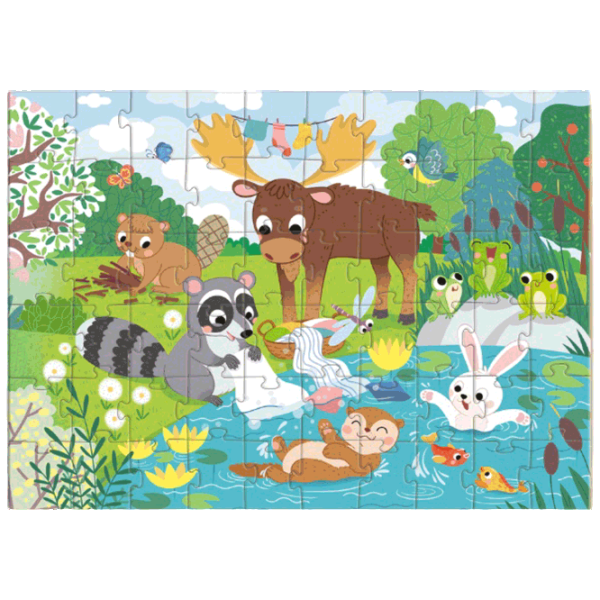 Puzzle DoDo Sunny Days 4+/ Количество деталей: 60 photo 2
