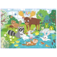 Puzzle DoDo Sunny Days 4+/ Numărul de piese: 60 photo 2