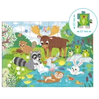 Puzzle DoDo Sunny Days 4+/ Numărul de piese: 60 photo 3