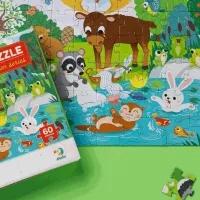 Puzzle DoDo Sunny Days 4+/ Numărul de piese: 60 photo 4