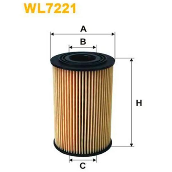 Filtru de ulei Wix Filters WL7221 WX-WL7221 photo 3 Filtru de ulei Wix Filters WL7221 WX-WL7221 photo 3