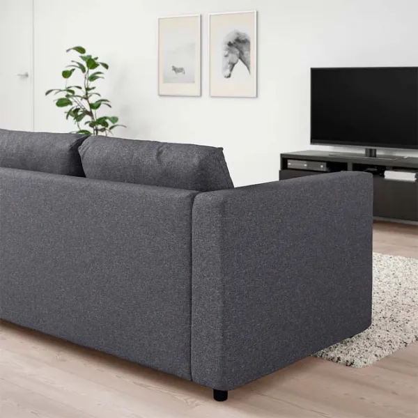 Canapea Ikea Vimle (5382350) Stofă / Gray photo 3