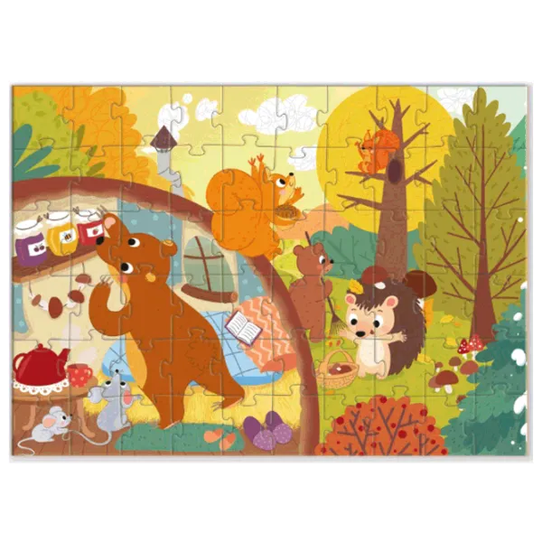 Puzzle DoDo Harvest Time 4+/ Количество деталей: 60 photo 2 Puzzle DoDo Harvest Time 4+/ Количество деталей: 60 photo 2