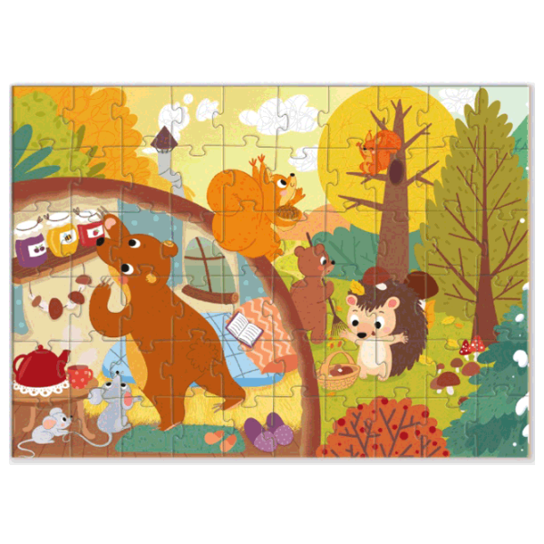 Puzzle DoDo Harvest Time 4+/ Количество деталей: 60 photo 2 Puzzle DoDo Harvest Time 4+/ Количество деталей: 60 photo 2