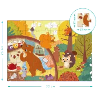 Puzzle DoDo Harvest Time 4+/ Numărul de piese: 60 photo 3