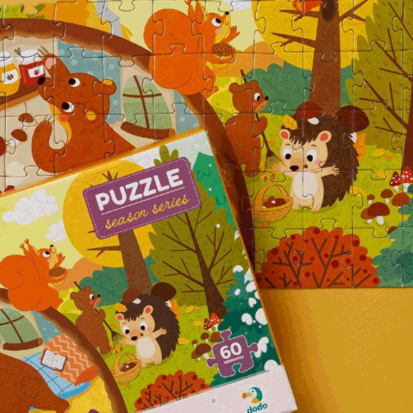 Puzzle DoDo Harvest Time 4+/ Количество деталей: 60 photo 4 Puzzle DoDo Harvest Time 4+/ Количество деталей: 60 photo 4