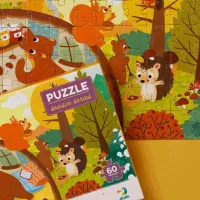 Puzzle DoDo Harvest Time 4+/ Numărul de piese: 60 photo 4