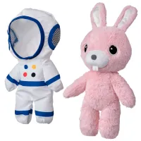 Jucărie moale Ikea Animals Aftonsparv 3+ / Pink photo 8
