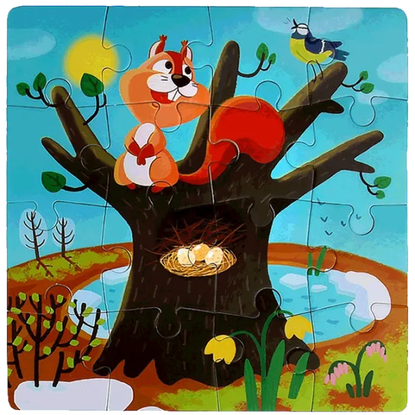 Puzzle DoDo Seasons 3+/ Numărul de piese: 72 photo 2