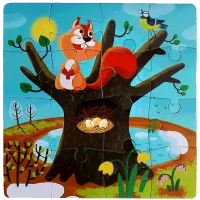 Puzzle DoDo Seasons 3+/ Numărul de piese: 72 photo 2