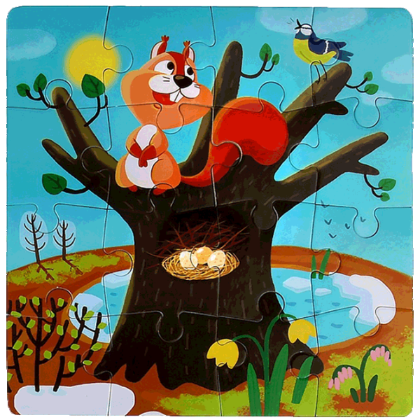 Puzzle DoDo Seasons 3+/ Numărul de piese: 72 photo 3