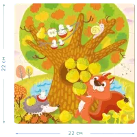 Puzzle DoDo Seasons 3+/ Numărul de piese: 72 photo 3