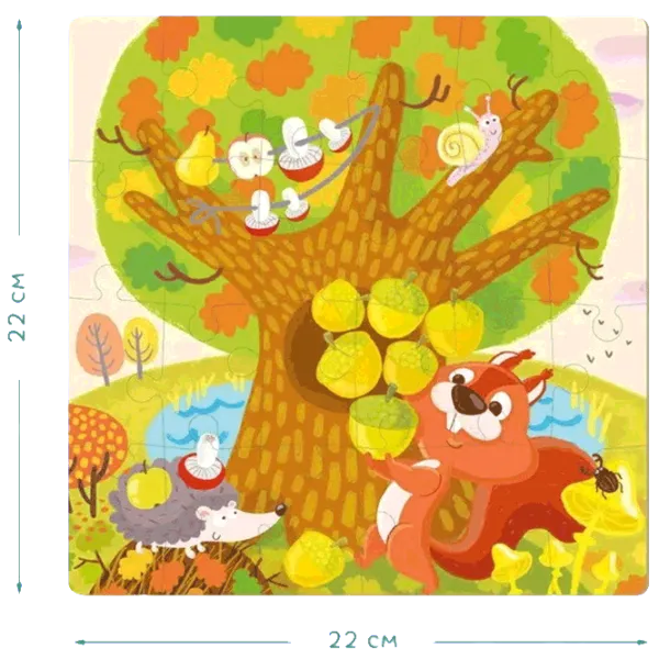 Puzzle DoDo Seasons 3+/ Numărul de piese: 72 photo 5